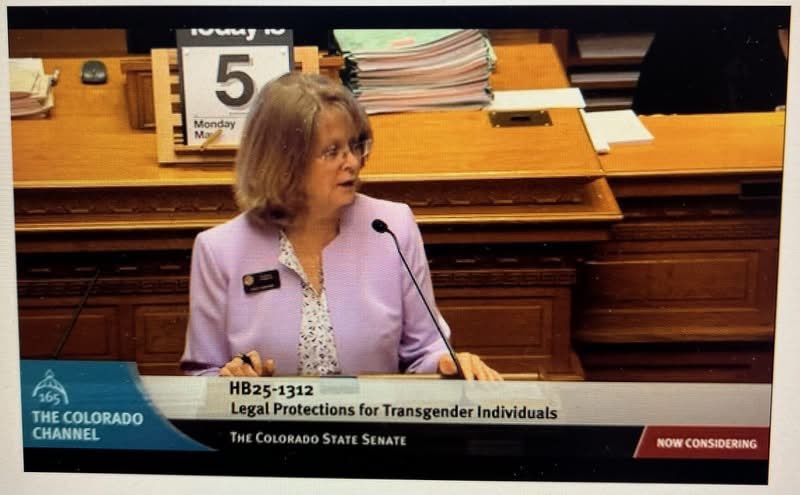 The transgender bill,that started as a “war on parents” was amended but not enough. The bill is not salvagable. 
It takes parents out of the equation in determining what is best for their children. That's why I spent hours debating against HB 1312.
#coleg #copolitics