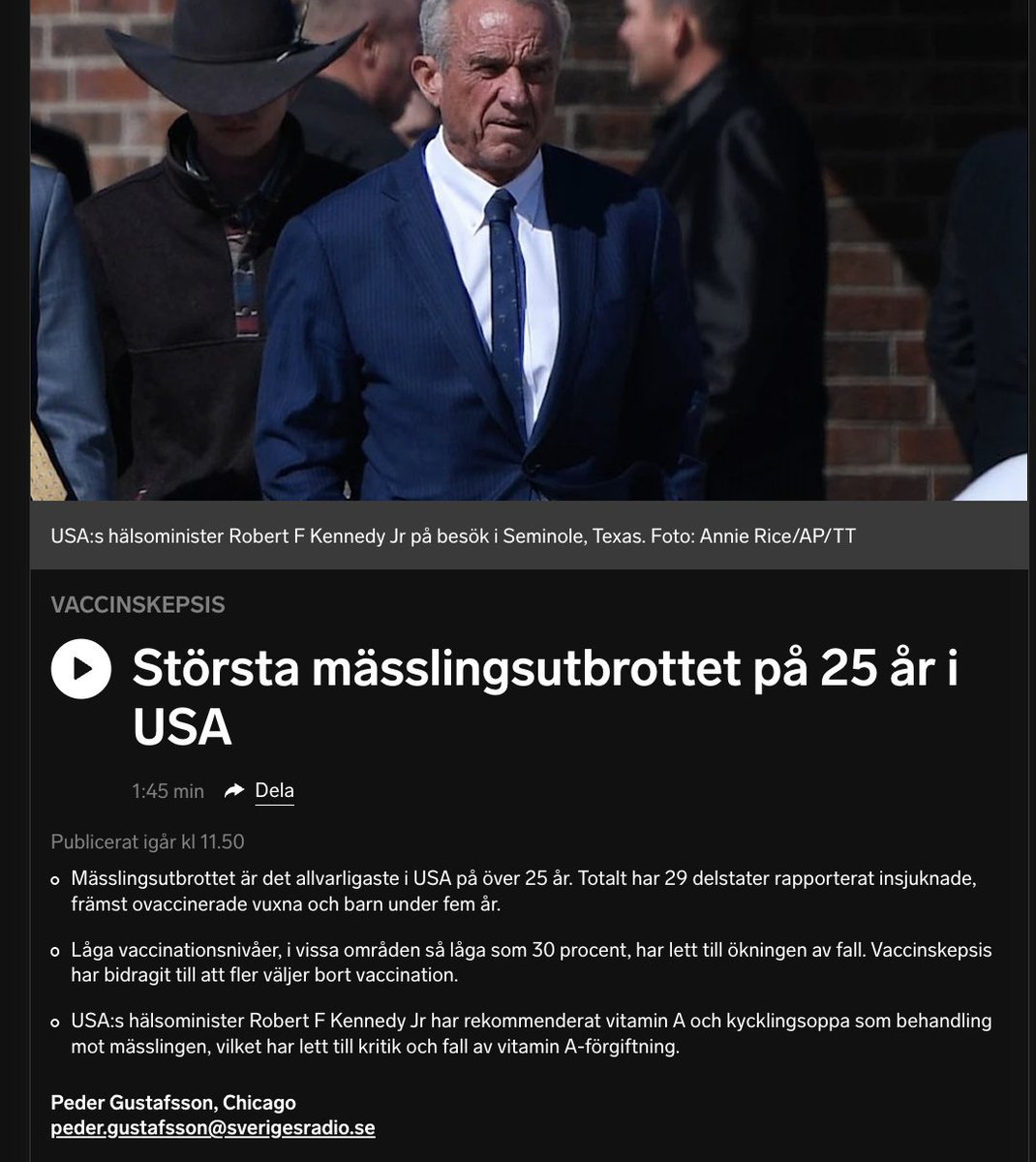 Vilken överraskning.