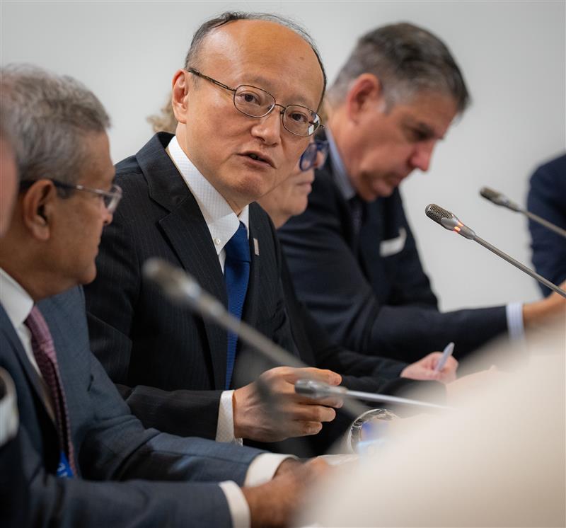 Masato Kanda (@adbpresident) on Twitter photo The private sector is the driving force behind innovation, resilience, and sustainable growth in Asia and the Pacific. At the CEO Forum at the <a href="/ADB_HQ/">Asian Development Bank</a> Annual Meeting, I was pleased to speak to the men and women leading the businesses responsible for this growth.
The region’s The private sector is the driving force behind innovation, resilience, and sustainable growth in Asia and the Pacific. At the CEO Forum at the <a href="/ADB_HQ/">Asian Development Bank</a> Annual Meeting, I was pleased to speak to the men and women leading the businesses responsible for this growth.
The region’s