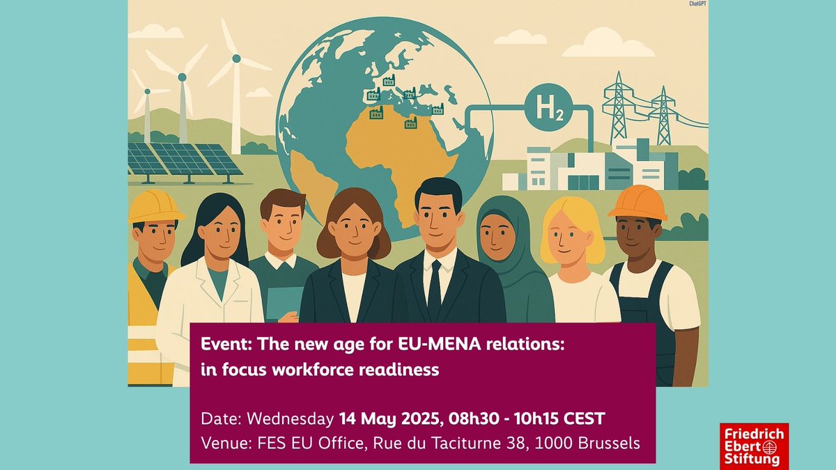 Energy security is gaining centre stage in Europe. 
Vital here is the relation to the MENA-region. 
The EU-MENA energy partnership should enable the EU to diversify its energy sources, reduce its reliance on volatile suppliers, while fostering economic stability and job creation