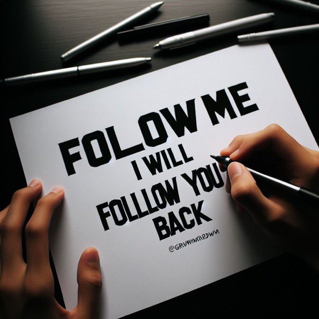 Follow me i Will follow back in the next one second ⚡💜