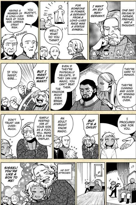 @ElizabethLaios2 yes!! specifically the last two rows of this comic, where his acceptance into the family is marked by his hair cropped to his nape.. it always struck me. 