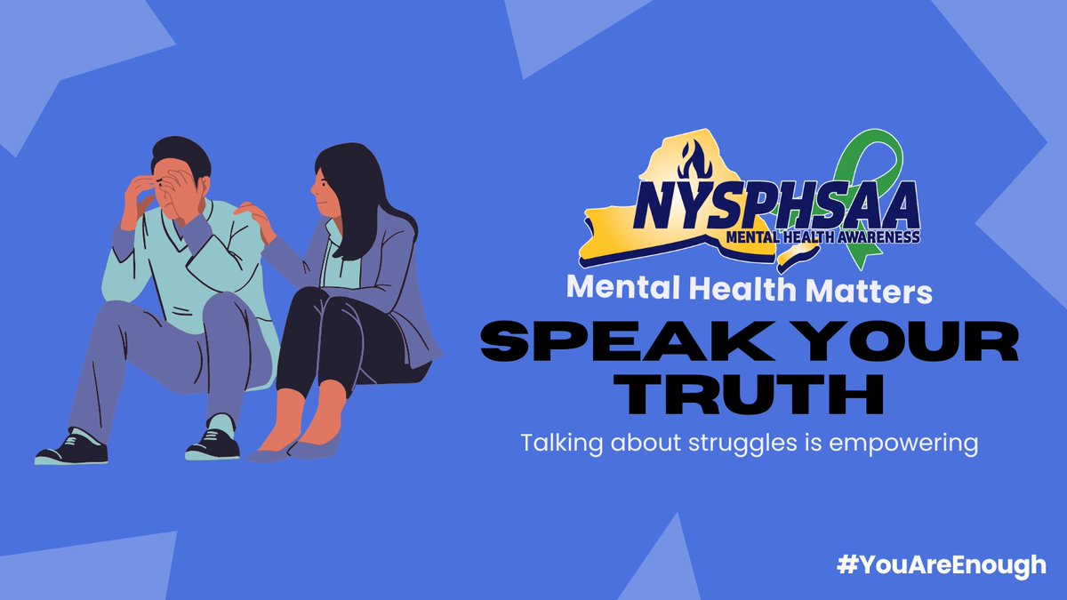 NYSPHSAA (@nysphsaa) on Twitter photo 💖 Talking about mental health is a sign of strength. Let's talk about it all- the easy things and the hard things.
#CheckInChallenge #YouAreEnough #NYSPHSAA
<a href="/NYSPHSAAFund/">NYSPHSAA Foundation</a> 💖 Talking about mental health is a sign of strength. Let's talk about it all- the easy things and the hard things.
#CheckInChallenge #YouAreEnough #NYSPHSAA
<a href="/NYSPHSAAFund/">NYSPHSAA Foundation</a>
