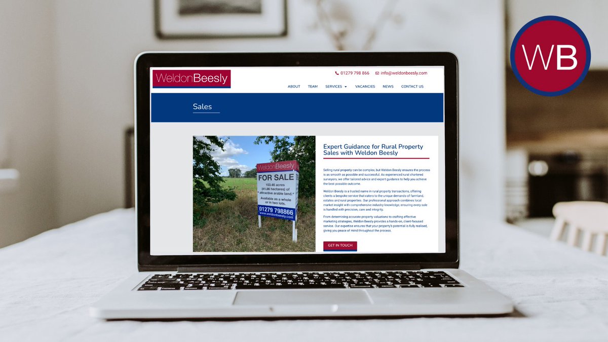Selling farmland isn’t just about finding a buyer — it’s about maximising value, avoiding delays, and having a trusted expert on your side. 🌾

That’s where Weldon Beesly comes in.

📩 Contact us today!

01279 798 866 | info@weldonbeesly.com | weldonbeesly.com/services/sales/