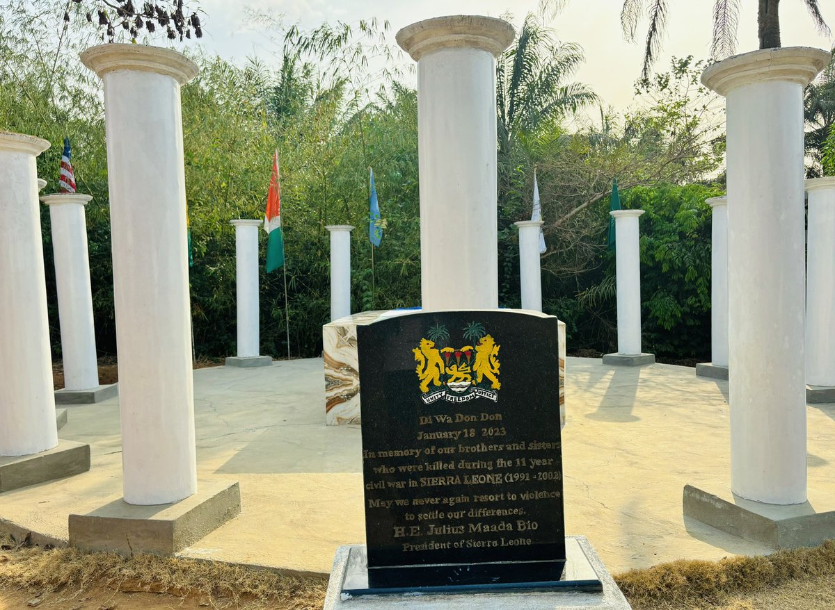 This May we call on the Government of Sierra Leone to proclaim a National Reconciliation Day as we remember those killed during the May 8, 2000 Peace Rally.

Want to make a difference? We are building a Sierra Leone Civil War Museum. Click below to donate.
gofund.me/f74b0799