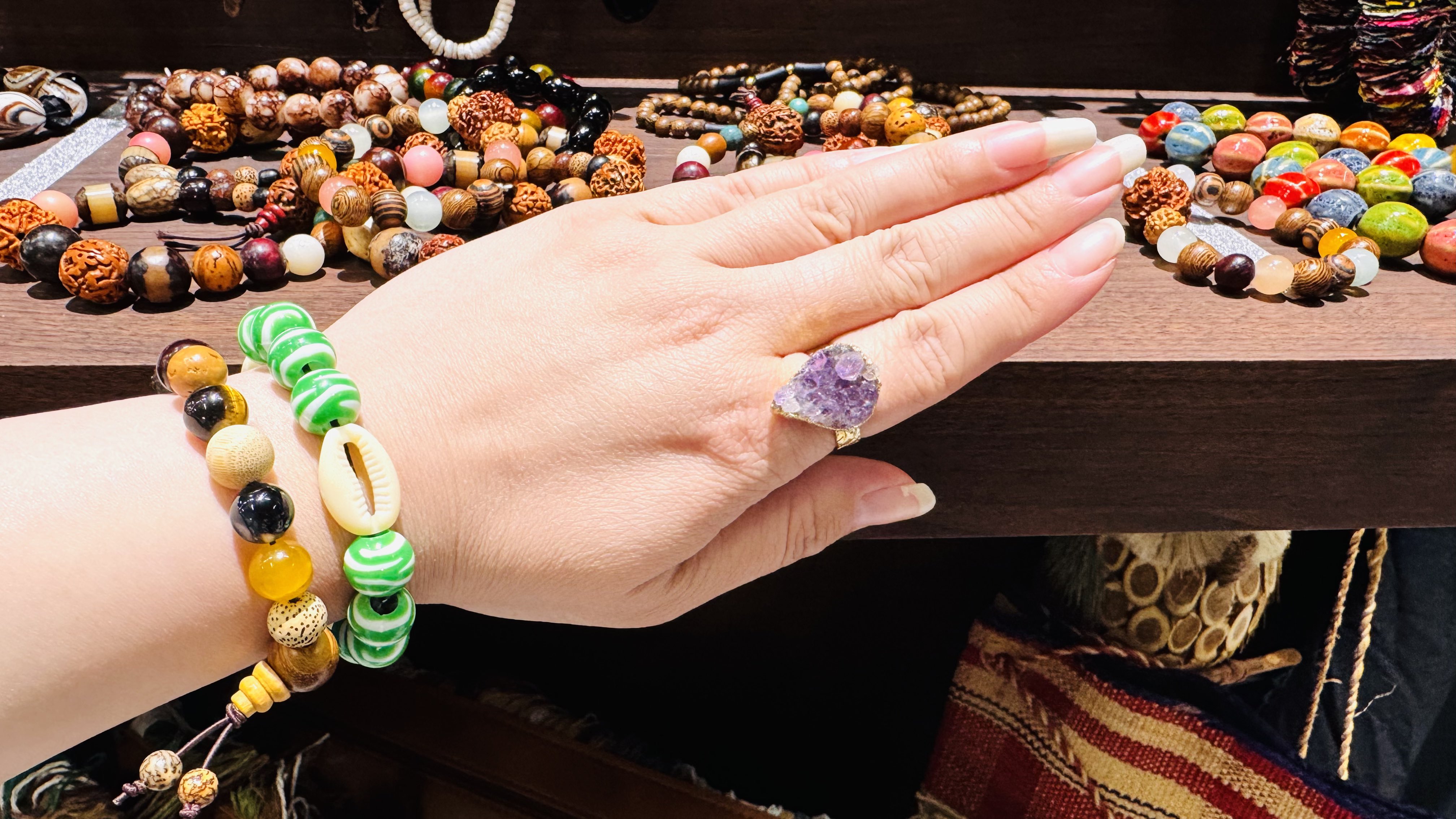 コンゴ民主共和国 ラピスラズリ ブレスレット 大阪・関西万博 EXPO2025