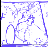 ゴムの日 完全に失念…!作画中の一コマをチラ見せ 