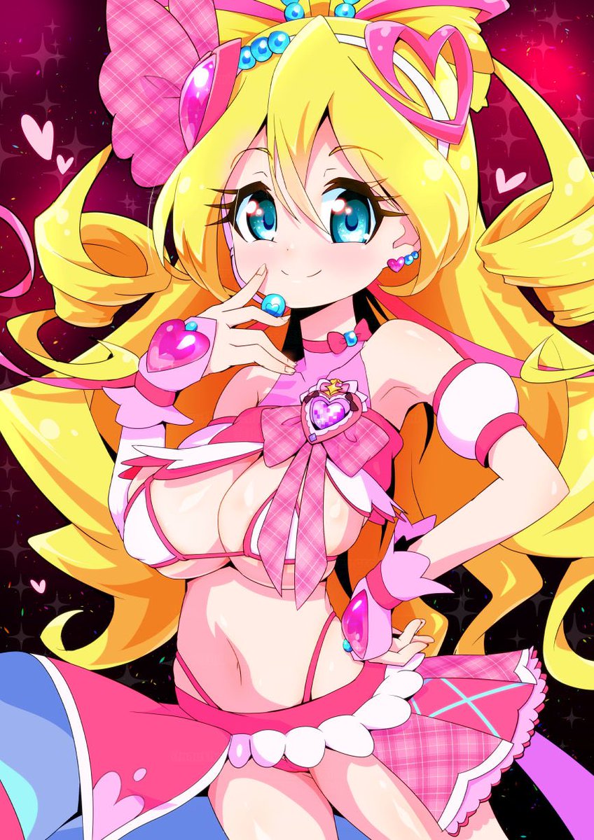 「やっぱり3枚並べるとかっこいい! 」|💉💉キュアリュータ💉💉のイラスト