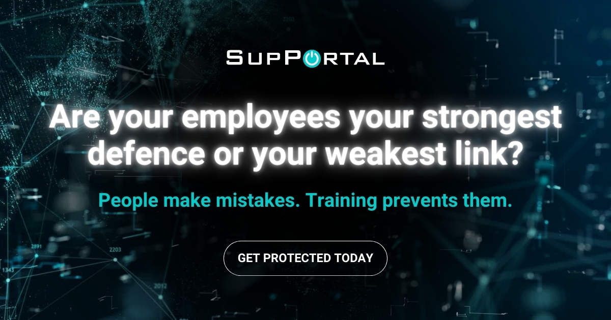 supportaluk's tweet image. When you think of successful cyber attacks, how do you imagine they occured?

Well, you may be surprised to hear that human error is one of the leading causes. Simple actions like clicking on phishing links or reusing weak passwords can lead to catastrophic attacks.

That&apos;s w ...