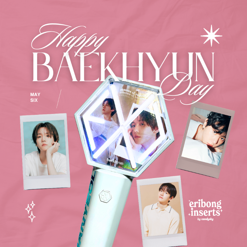 eribonginserts's tweet photo. 🎉Happy Birthday to our brightest, Baekhyunnie! 🐶🎂 Thank you for always lighting up our world with your voice, laughter, and heart.💖 So excited for your comeback and world tour!✨🥹

#백현 #BAEKHYUN
#해피큥데이 #HappyBAEKHYUNDay
#오월이행복한이유는_배켜니 
#큥일파티_참석완료