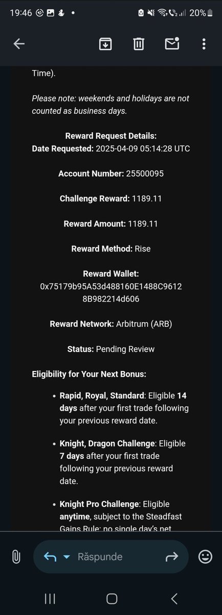 1ruuuu1's tweet photo. @thefundedtrader I have a pending payout for 1 month ! https://t.co/qFV5wgLhoG