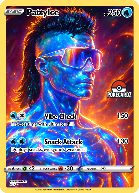 <a href="/patty_fi/">PattyIce</a> Yo <a href="/patty_fi/">PattyIce</a> 

You like ur card? created it via pokecardz.io

Check it out! $POKEZ

9s3EnKxgwZHc9fkfj7JKy78LzAqVWENe8idZfgCzpump