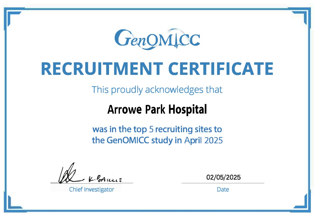 WUTHresearch (@wuthresearch) on Twitter photo Well done to the ITU Research Team for being in the top 5 recruiting sites to the <a href="/GenomiccStudy/">GenOMICC Study</a> in April 2025. There were 12 participants recruited last month, and a total of 247 participants overall! 👏👏
#NHS #Research #CriticalCare Well done to the ITU Research Team for being in the top 5 recruiting sites to the <a href="/GenomiccStudy/">GenOMICC Study</a> in April 2025. There were 12 participants recruited last month, and a total of 247 participants overall! 👏👏
#NHS #Research #CriticalCare