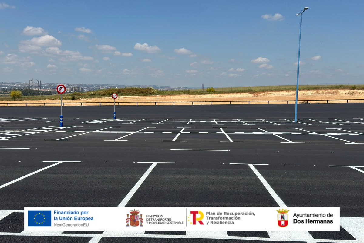 Finalizadas las obras del nuevo aparcamiento disuasorio en Olivar de Quintos en el marco del Plan de Recuperación, Transformación y Resiliencia -Financiado por la Unión Europea- NextGenerationEU

Más información: doshermanas.es/noticias/notas…

#PlanDeRecuperación #NextGenerationEU
