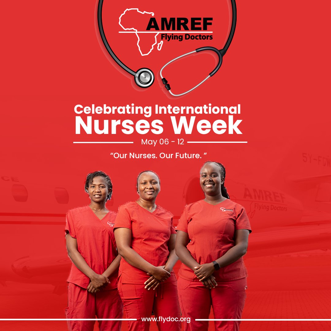 International Nurses Week is Here!

At AMREF Flying Doctors, our nurses are more than caregivers - they are life-savers in motion. From the skies to the bedside, they lead every mission with clinical excellence, compassion, and courage.

This week, we honour the dedicated