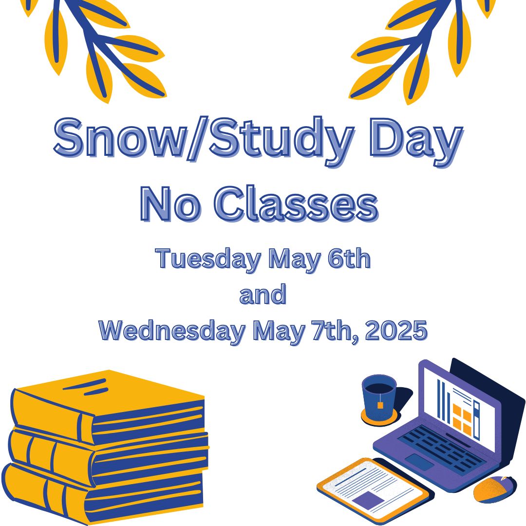 St. John's College of Pharmacy and Health Sciences students please note that there are no classes scheduled for today, Tuesday, May 6th, and tomorrow, Wednesday, May 7th!