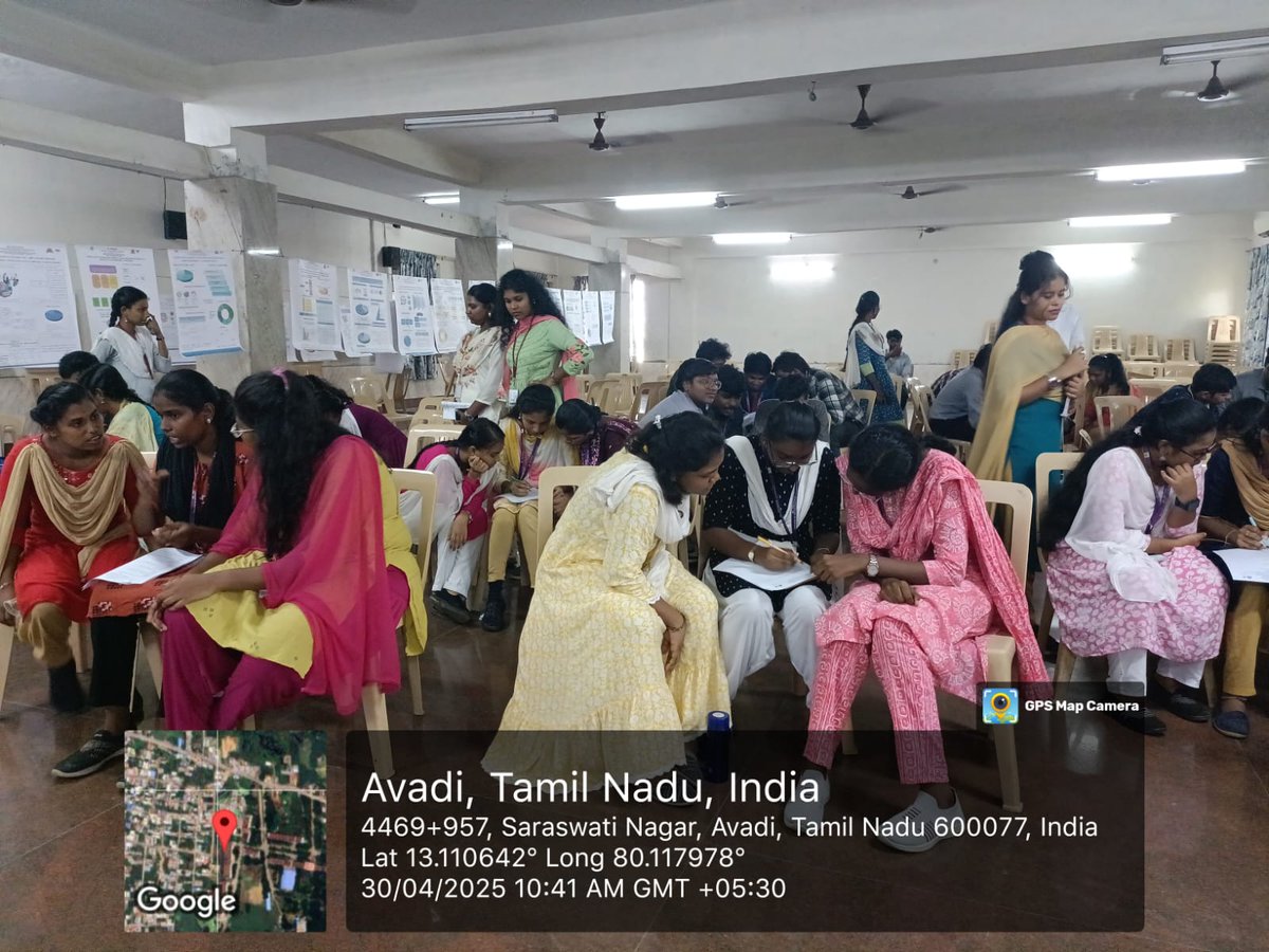 spcetchennai's tweet photo. The ECE Dept & IIC at SPCET hosted a vibrant Quiz Competition on Apr 30 to celebrate World Telecommunication & Info Society Day!
Students showcased their knowledge in comm tech & digital innovation.
#bestcollege #SPCET #ECEDept #IIC #TelecommunicationDay #Innovation https://t.co/U6m0ypVeXE