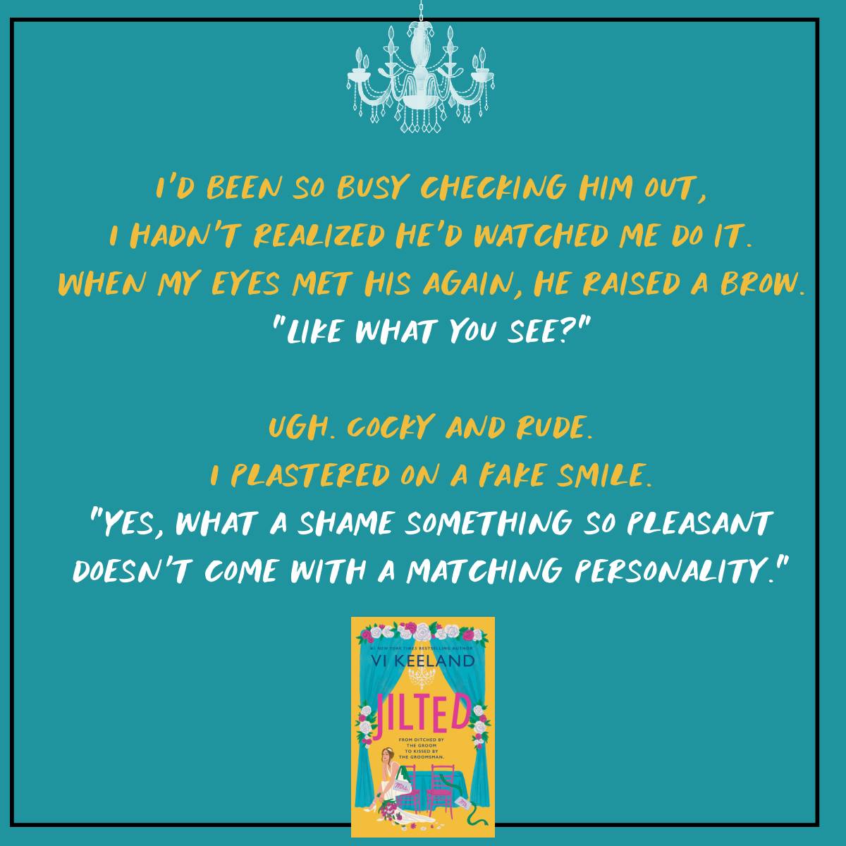 SpellboundStor1's tweet image. #NEW “Such a heartwarming, funny and beautiful story! I giggled, swooned and felt my heart explode with joy! Such an incredible feeling! Amazing!” Jilted by @ViKeeland amzn.to/3Z9EcaD