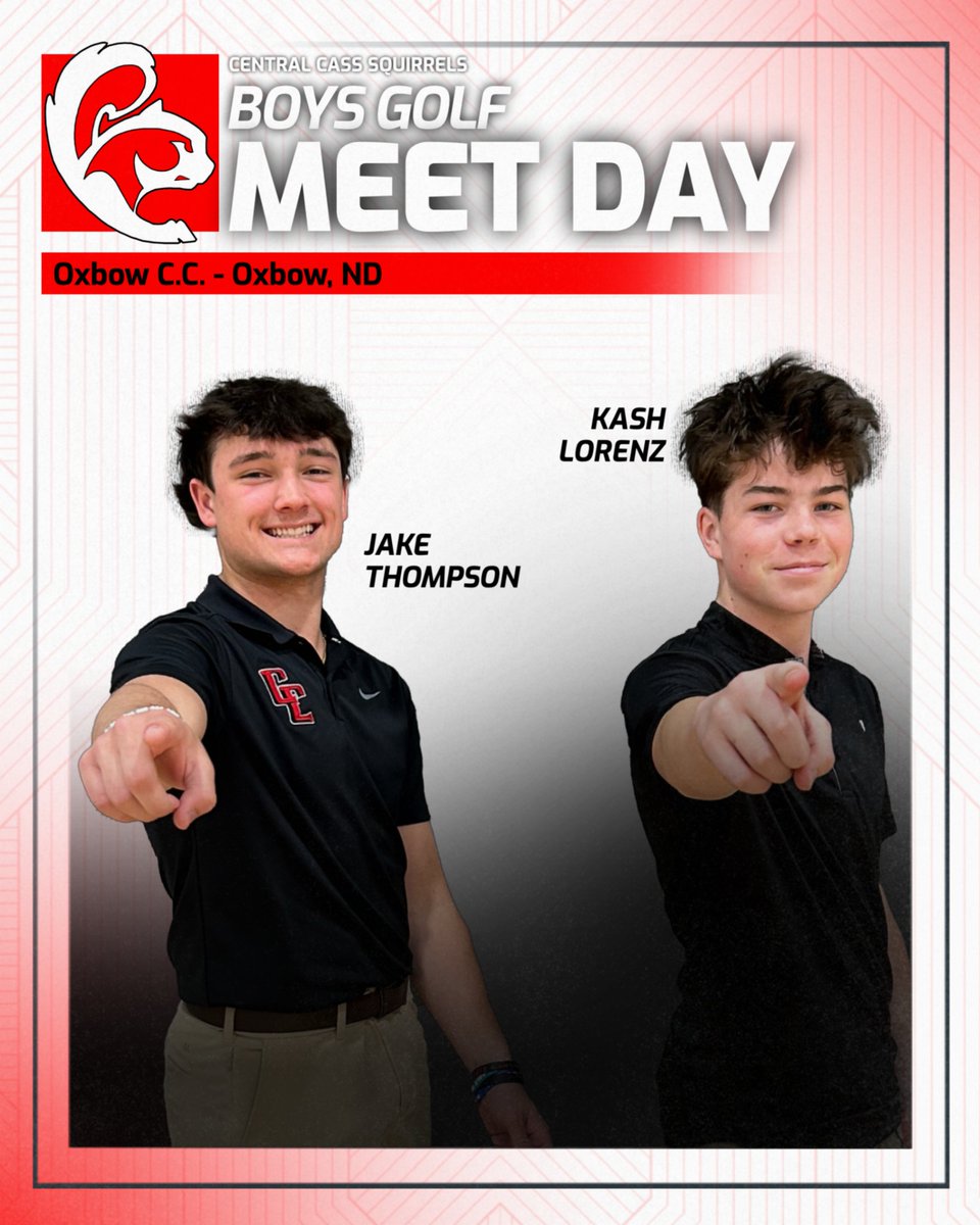 Squirrels Golf back at it today at Oxbow...good luck boys! #squirrelpride
