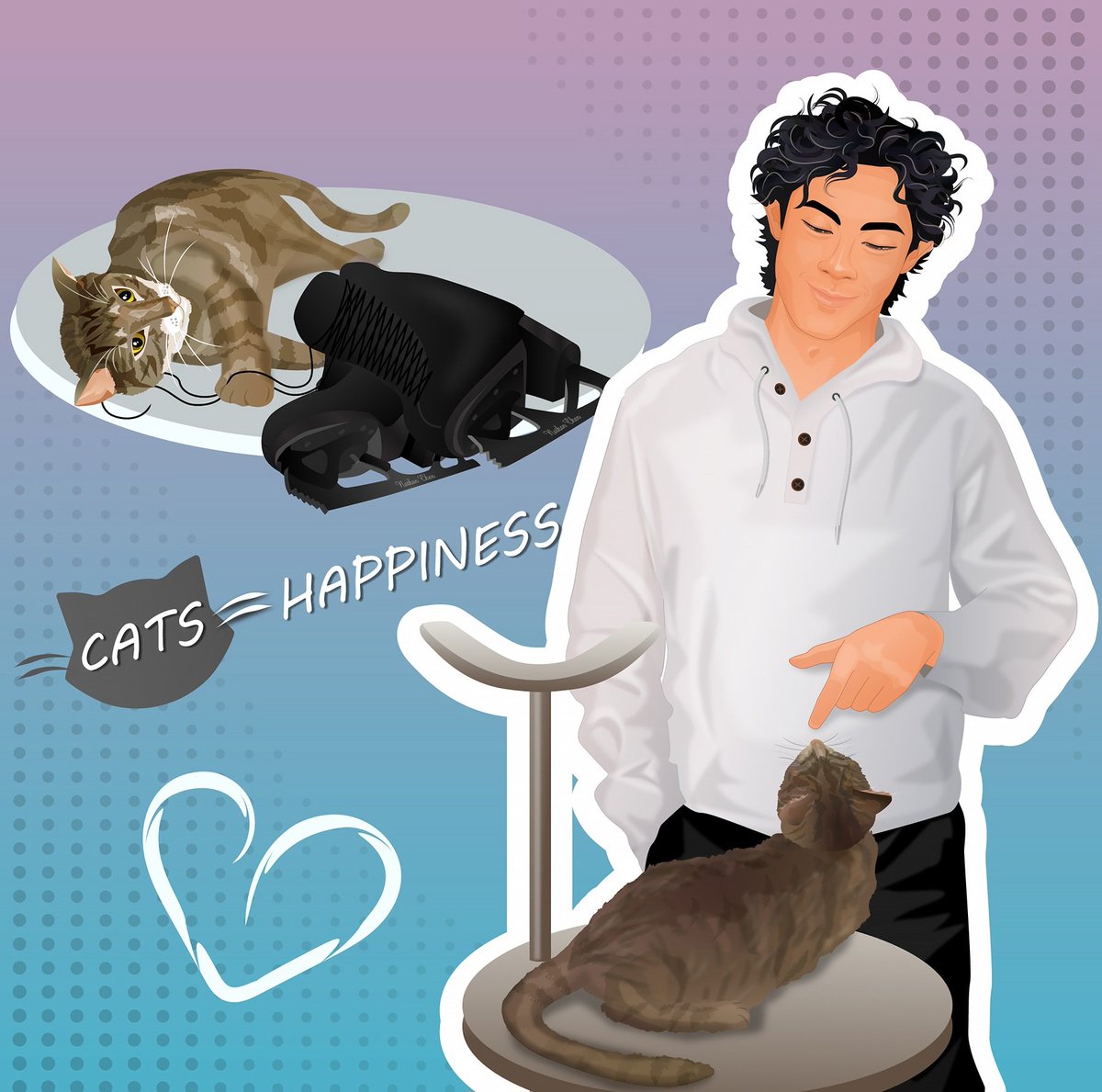 Happy to be part of this awesome initiative and to have donated to a local shelter💙🐱🐶

#CatsCelebrateNathansBirthday