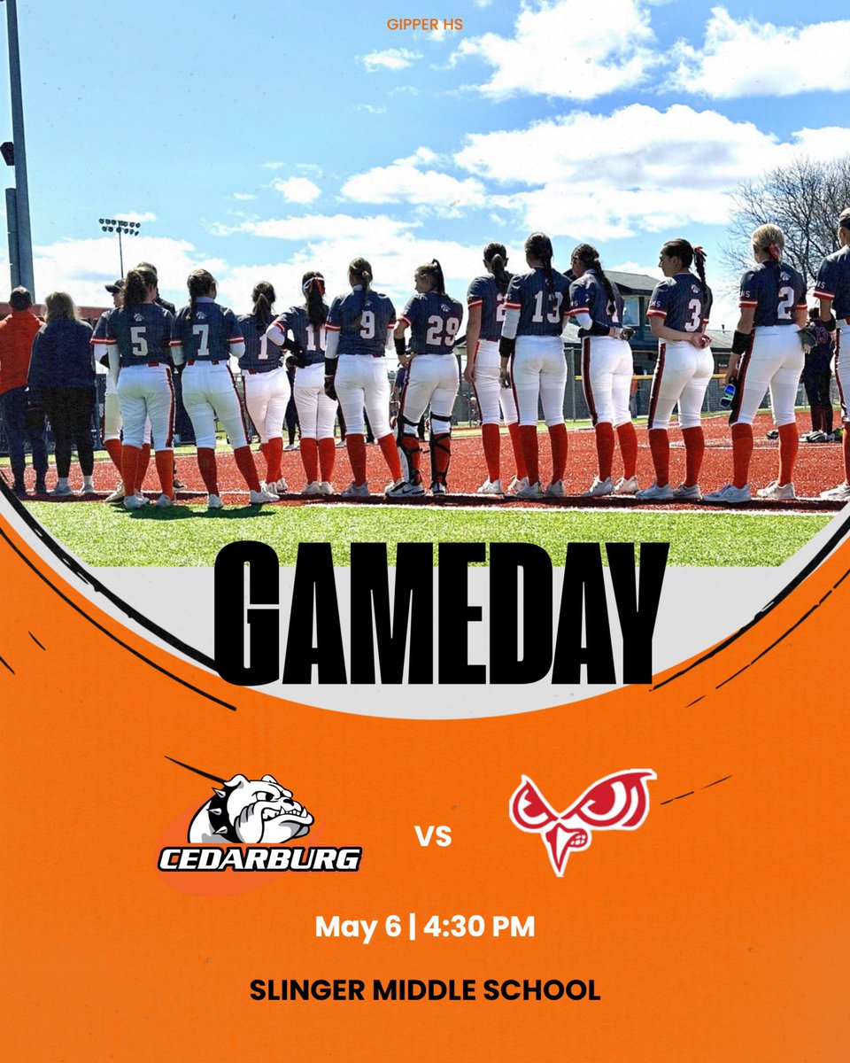 Bulldogs visit Slinger today for a NSC battle.  Game time is 4:30pm.  See you there.  Go Bulldogs!! #UnleashTheDogs