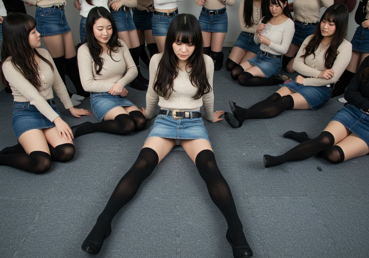 素人ニーソ 