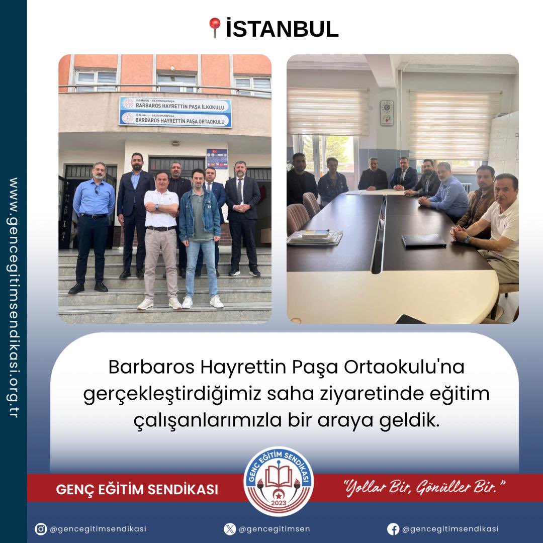 Genel Başkanımız Sayın <a href="/mfaarslan/">Mehmet Fatih ARSLAN</a> ve Genel Sekreterimiz Sayın Ünsal DENİZ saha çalışmaları kapsamında istanbul’ da eğitim çalışanlarını ziyaret ettiler. 

Sıkılmadık el, dokunulmadık gönül bırakmayacağız❗️

@kamubirligikonf 
<a href="/osmkya06/">Osman KAYA</a> 
<a href="/mfaarslan/">Mehmet Fatih ARSLAN</a> 

#İstanbul