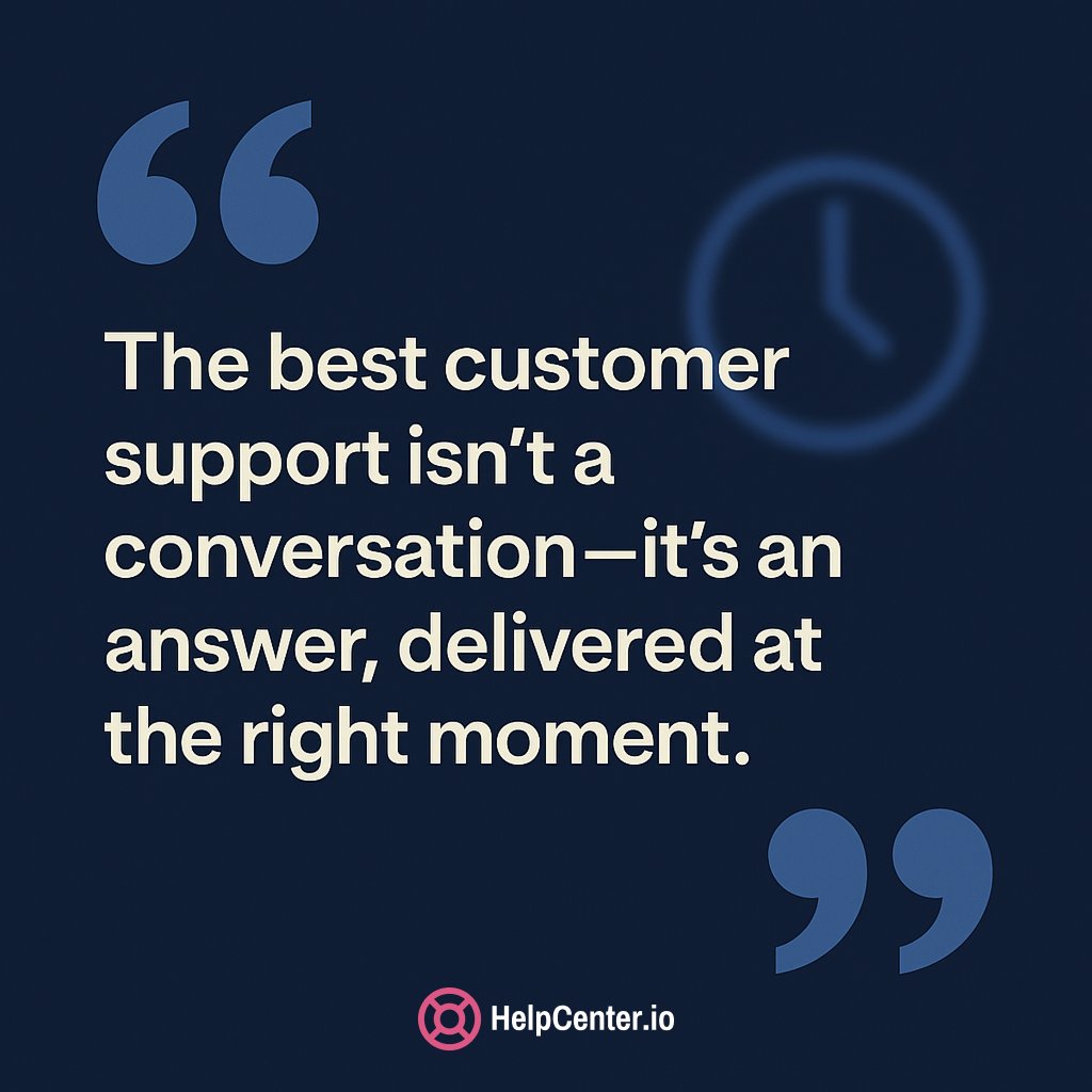 💬 Not every support moment needs a chat.

The best help? An instant, contextual answer—no hoops.

Too many bots over-script &amp; block humans. Here’s what works better:

✅ Embedded help
✅ Smart content
✅ Easy escalation

Full breakdown 👉 helpcenter.io/blog/the-chatb…