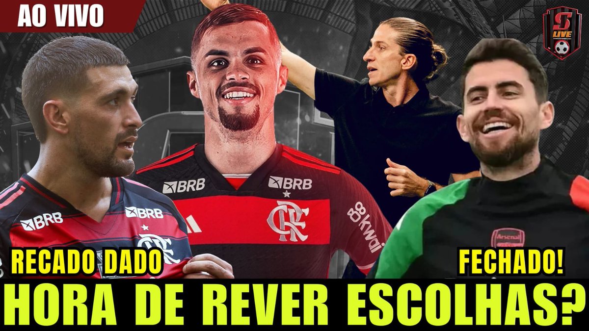 🚨 ATENÇÃO! Nesta 3ªfeira (06) - ÀS 11H - tem o programa NO ÂNGULO com Allan Abi Madi (<a href="/AllanMadi/">Allan Abi Madi</a>) - André Rocha (<a href="/anunesrocha/">André Rocha</a>) e RaflaMello (<a href="/raflamello81/">RaFla Mello</a>). Discussões e opiniões de peso!

⚡ IMPACTO DA DERROTA!
👉 HORA DE FILIPE LUÍS REVER ESCOLHAS?
👉 "ANTICLÍMAX" NA GÁVEA!
👉