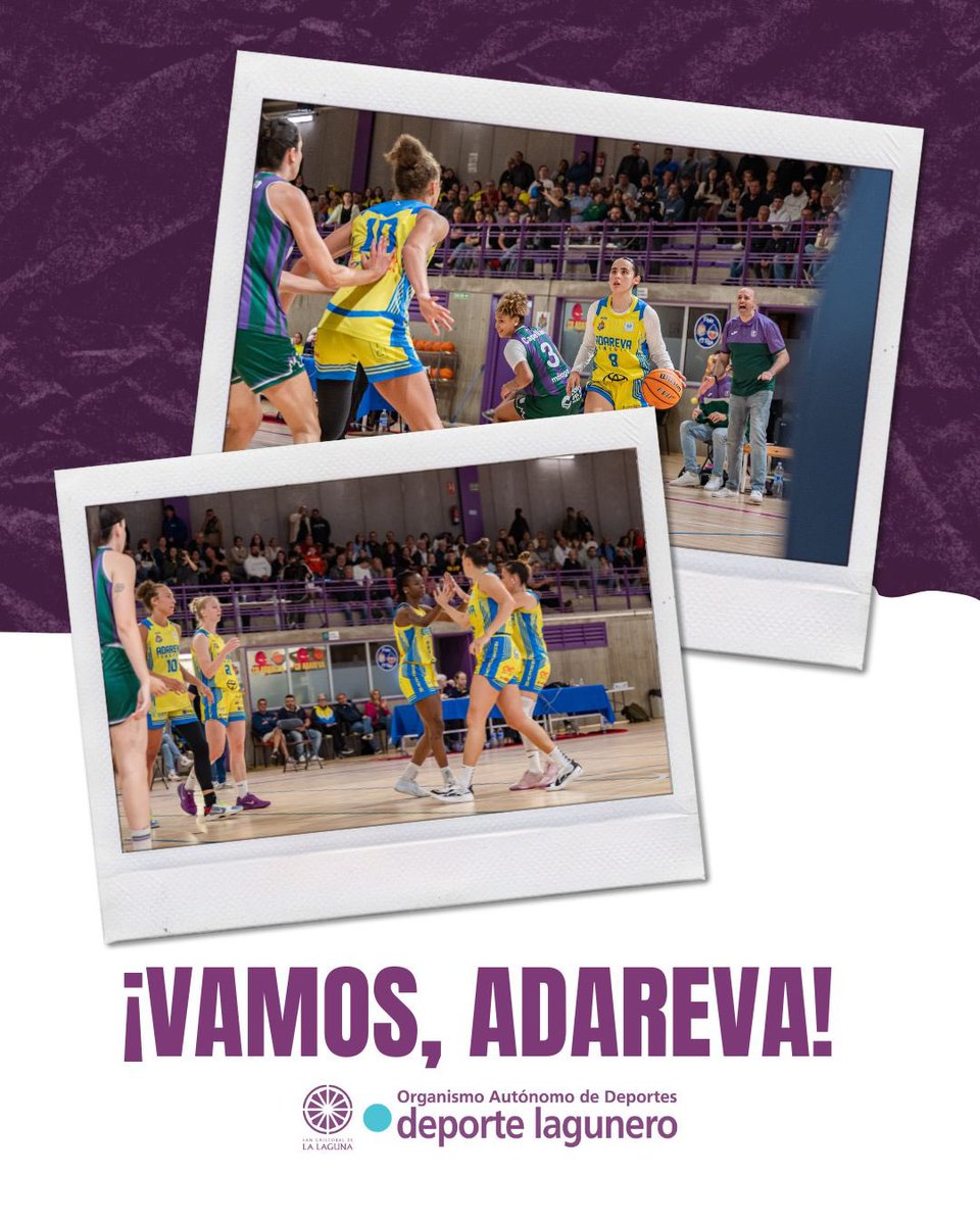 Deportes La Laguna (@deportes_ll) on Twitter photo 🔙🤩 El pasado sábado el <a href="/CBADAREVA/">CB Adareva Tenerife</a> nos brindó una emocionante victoria frente a Unicaja (59-54) en el primer partido de los #PlayoffsLFChallenge. 🔥
Un triunfo trabajado, que demuestra el esfuerzo y compromiso de todo el equipo. 💪🏼
#DeporteParaTi
<a href="/badel_albelo/">Badel Albelo</a> 🔙🤩 El pasado sábado el <a href="/CBADAREVA/">CB Adareva Tenerife</a> nos brindó una emocionante victoria frente a Unicaja (59-54) en el primer partido de los #PlayoffsLFChallenge. 🔥
Un triunfo trabajado, que demuestra el esfuerzo y compromiso de todo el equipo. 💪🏼
#DeporteParaTi
<a href="/badel_albelo/">Badel Albelo</a>