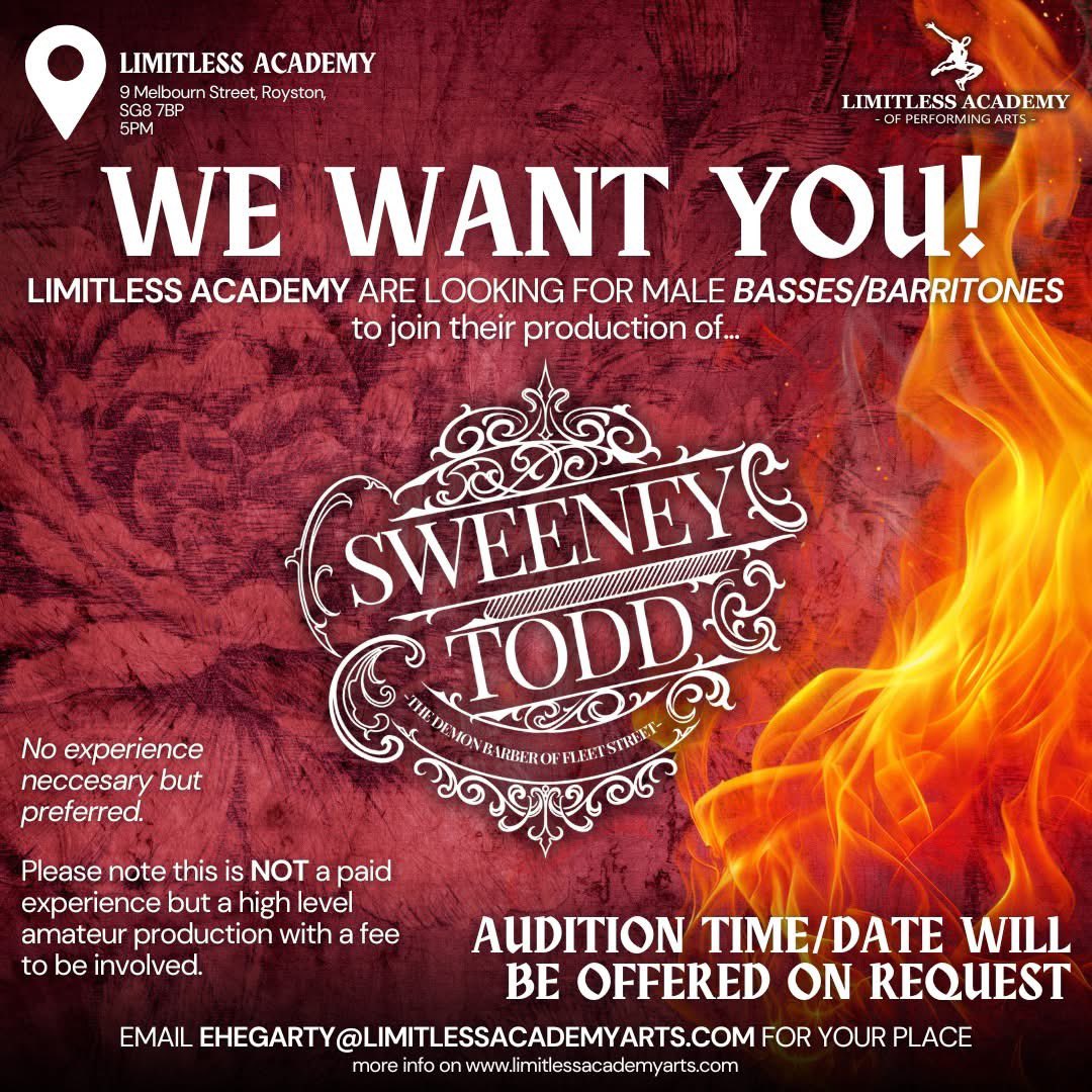 Limitless Academy Of Performing Arts need you!🫵