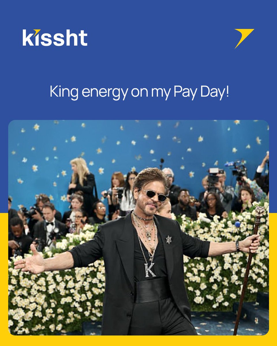 Kissht_EMI's tweet photo. If the stars at Met Gala were Kissht customers... 💃
They’d be dressed head-to-toe in designer fits—financed smartly, of course. ✅
#metgala #SRK #ShahRukhKhan𓀠 #priyankachopra #DiljitDosanjh #NickJonas #Kissht #InstantPersonalLoans #MetGala2025 https://t.co/GlBS0sI0uW