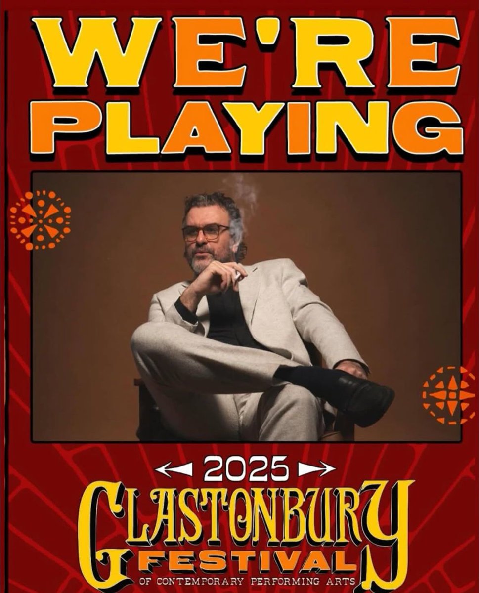|| @Reverend_makers play Glasto this year!