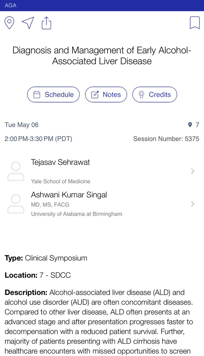 Tejasav Sehrawat, MD (@tejasavsehrawat) on Twitter photo Please join me for these incredible ALD sessions <a href="/DDWMeeting/">Digestive Disease Week</a>!
⏰ 10 AM: Dr. <a href="/DougSimonetto/">Doug Simonetto, MD</a> & I will moderate a research forum w excellent speakers on 💊 targeting ALD
⏰ 2 PM: Drs. <a href="/singal_ashwani/">Ashwani Singal</a> & <a href="/l_suthat/">Suthat Liangpunsakul</a> & I will moderate an expert panel on integrated care of ALD
#ddw2025 Please join me for these incredible ALD sessions <a href="/DDWMeeting/">Digestive Disease Week</a>!
⏰ 10 AM: Dr. <a href="/DougSimonetto/">Doug Simonetto, MD</a> & I will moderate a research forum w excellent speakers on 💊 targeting ALD
⏰ 2 PM: Drs. <a href="/singal_ashwani/">Ashwani Singal</a> & <a href="/l_suthat/">Suthat Liangpunsakul</a> & I will moderate an expert panel on integrated care of ALD
#ddw2025