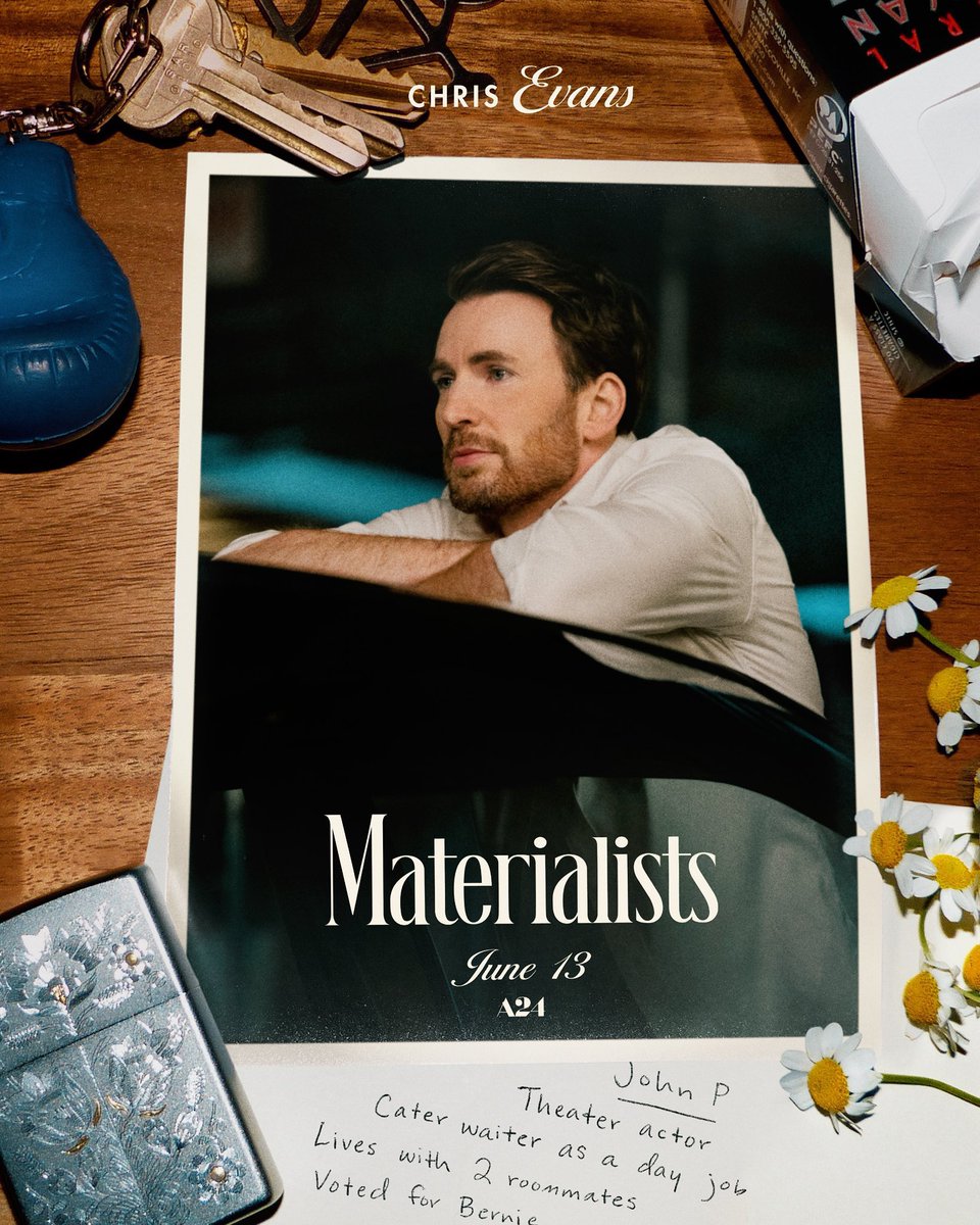 updatingcevans's tweet image. new character poster for celine song’s ‘materialists’ 👀