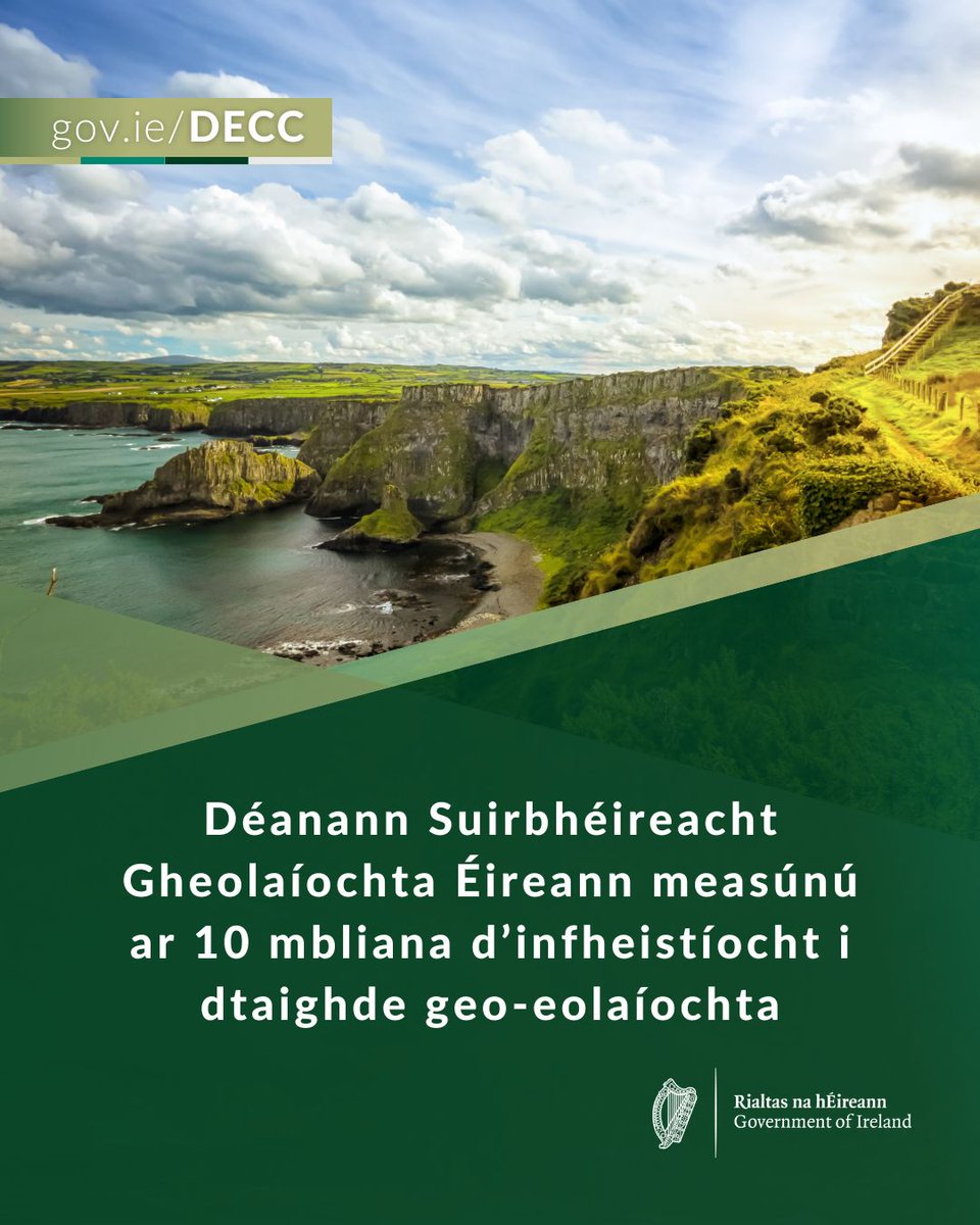Sna 10 mbliana atá imithe thart, d’infheistigh GSI beagnach €17m i 226 thionscadal taighde lena gcistítear go díreach 160 taighdeoir, beagnach.

A bhuí leis an obair sin, tá tuiscint níos fearr againn ar phróisis an Domhain, athrú aeráide agus guaiseacha nádúrtha ar ár ndomhan.