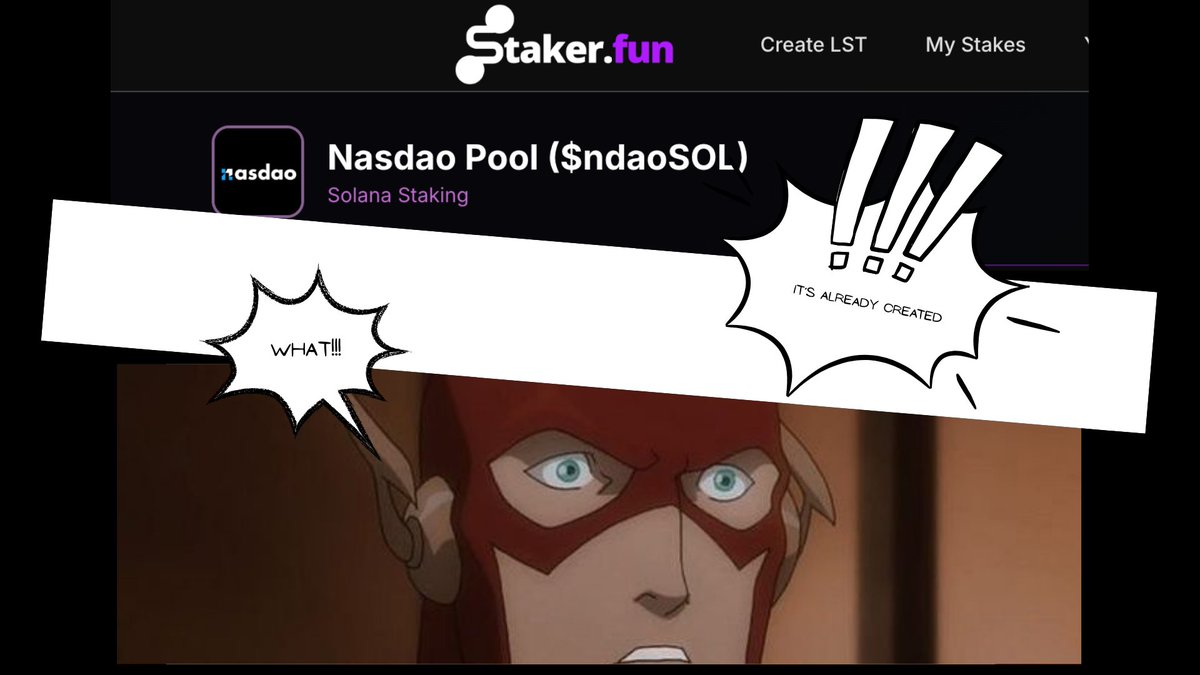 <a href="/Nasdao_/">Nasdao Ai</a> Just announced it's buyback mechanism for $NDAO token on <a href="/daosdotfun/">daos.fun</a> so we thought why not share another exciting update for our holders!

Yes, Nasdao Pool is created, the very first Headgefund DAO token with it's own LST on #Stakerdotfun 😎

Our Private Beta is going