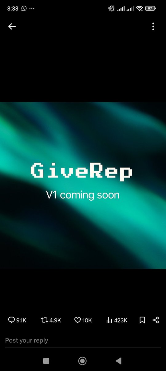 What if <a href="/GiveRep/">GiveRep</a> will do pretty well and everyone interacting will enjoy?

What if <a href="/ikadotxyz/">Ika「🦑」</a> also does an amazing nice #Airdrop?

What if you Interact with this post and  give the highest <a href="/GiveRep/">GiveRep</a> points you've ever gotten?

What if?

Let's gather below for daily devotion!