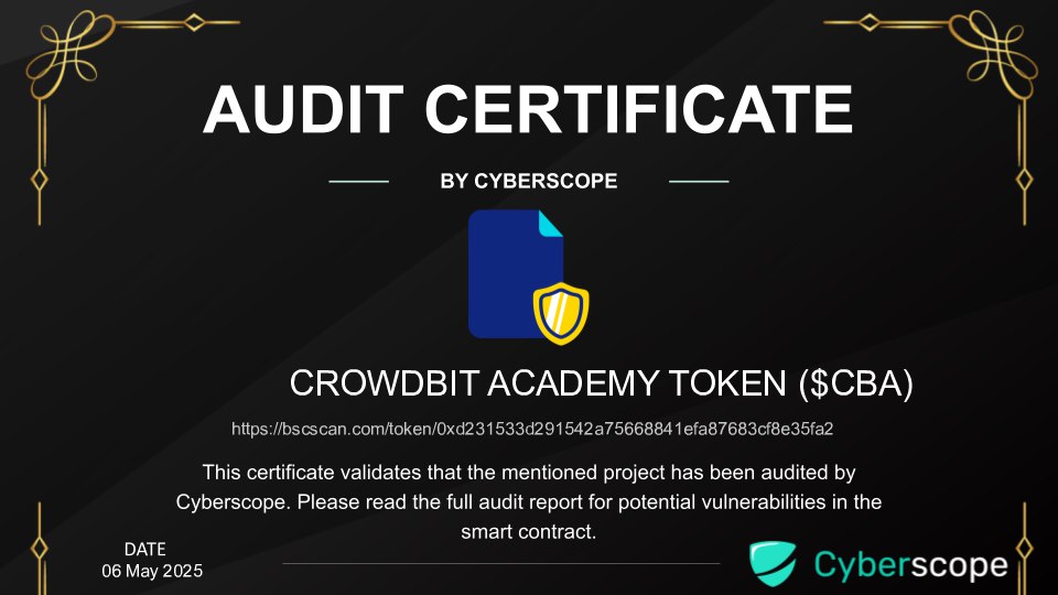 CROWDBIT ACADEMY tweet media