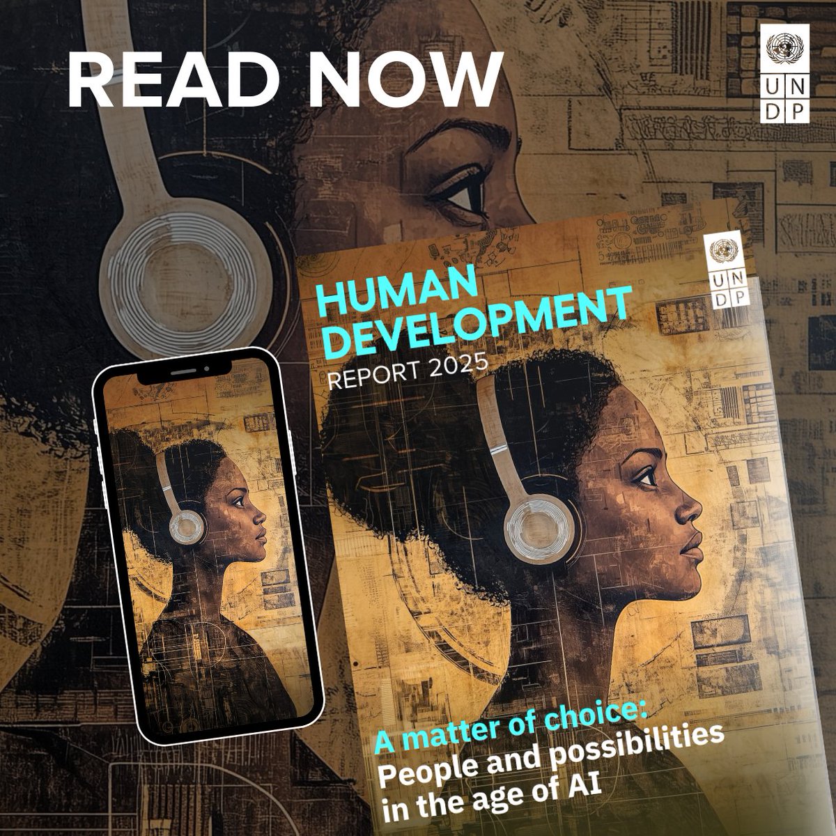 Out Now | <a href="/UNDP/">UN Development</a>'s new Human Development Report.

#HDR2025 explores how AI affects people at different stages of their lives, and how it influences broader social, economic and political processes.

English report: cutt.ly/1rlrheV7

Arabic overview: cutt.ly/urlrhW40