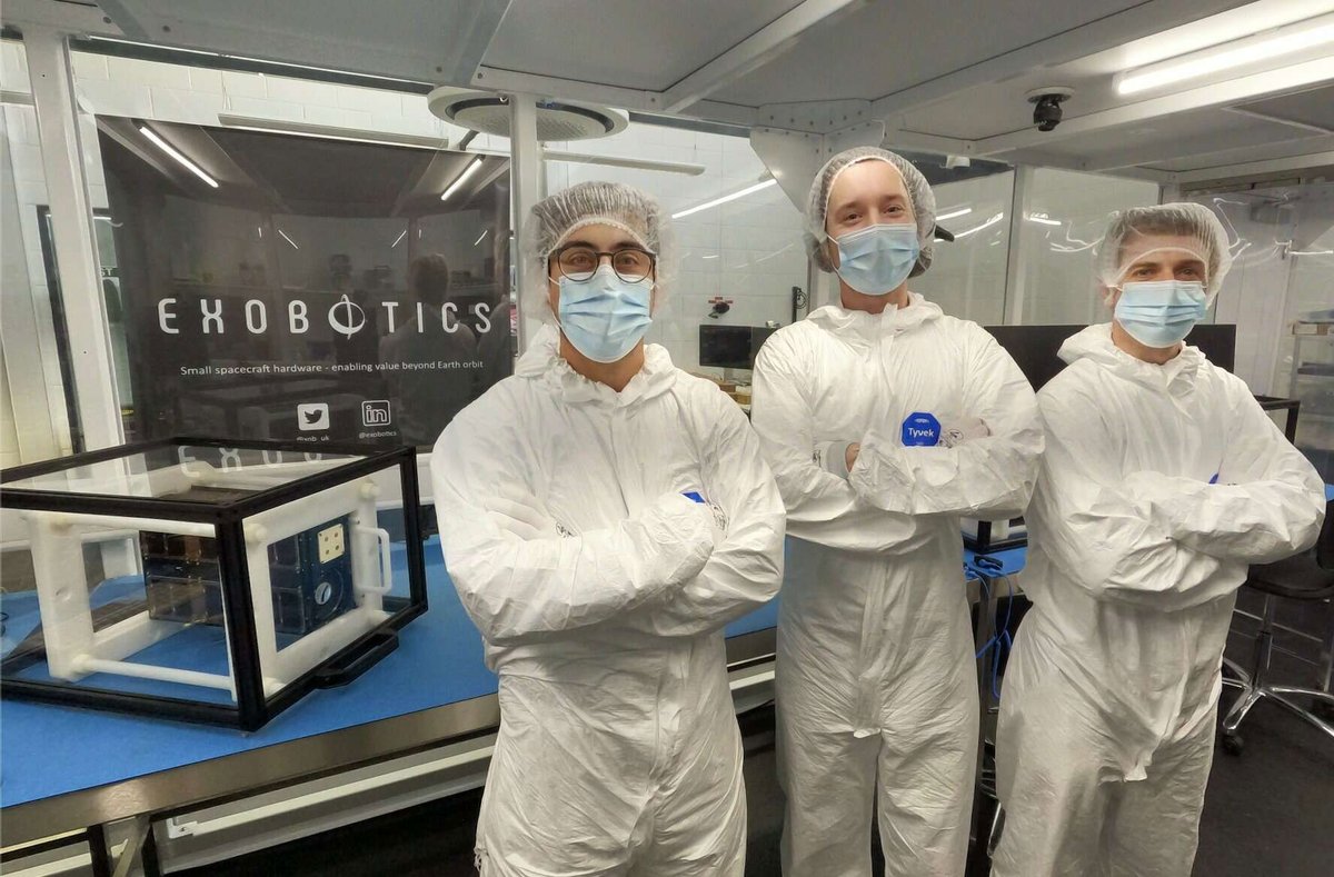 Space Park Leicester (@spaceparkleic) on Twitter photo 🚀 Milestone alert: <a href="/ExoboticsUK/">Exobotics UK</a> has graduated from <a href="/ESABICUK/">ESA BIC UK</a> at <a href="/SpaceParkLeic/">Space Park Leicester</a>!
With doubled revenue and industry-defining satellite tech, they're making space more accessible, reliable & modular.
The future of #NewSpace is now.
#SpaceParkCommunity
🔗 space-park.co.uk/2025/05/exobot… 🚀 Milestone alert: <a href="/ExoboticsUK/">Exobotics UK</a> has graduated from <a href="/ESABICUK/">ESA BIC UK</a> at <a href="/SpaceParkLeic/">Space Park Leicester</a>!
With doubled revenue and industry-defining satellite tech, they're making space more accessible, reliable & modular.
The future of #NewSpace is now.
#SpaceParkCommunity
🔗 space-park.co.uk/2025/05/exobot…