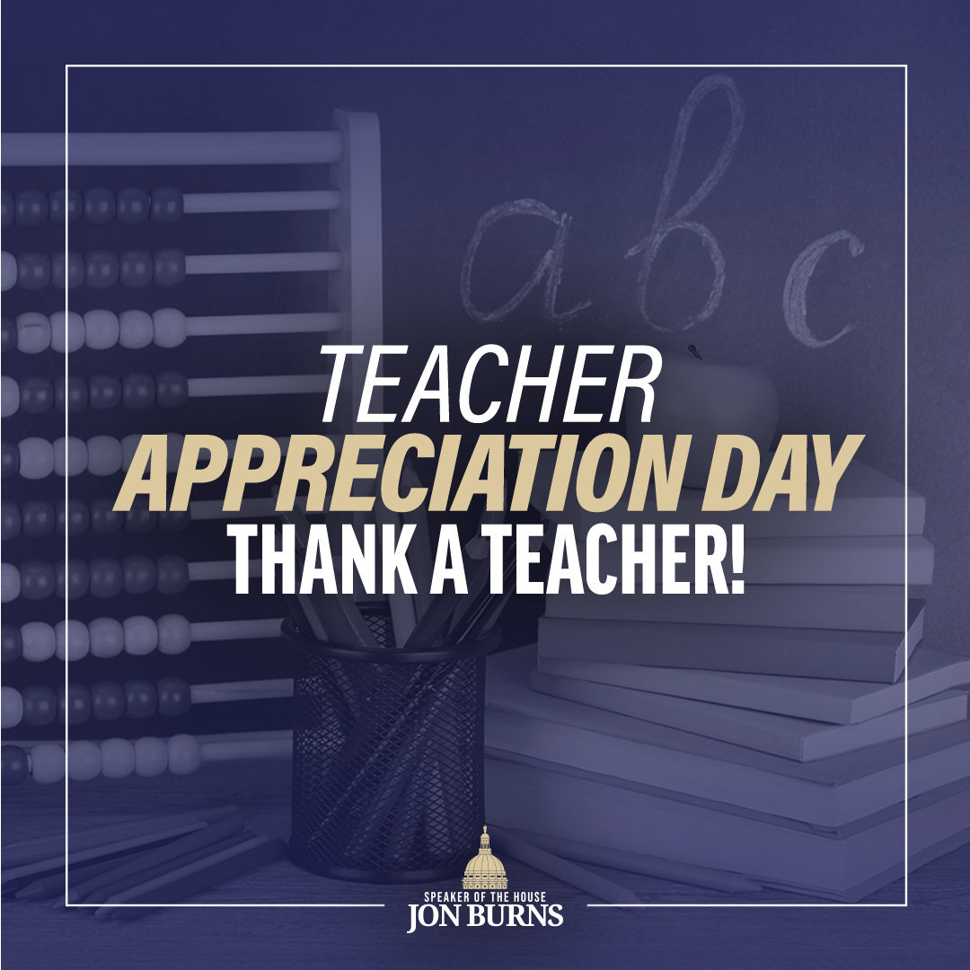 Each day, our teachers bring unwavering dedication and passion to classrooms across the state. Thank you to the heroes in education who shape our future and inspire the next generation of Georgia’s leaders. 

Happy Teacher Appreciation Day!
