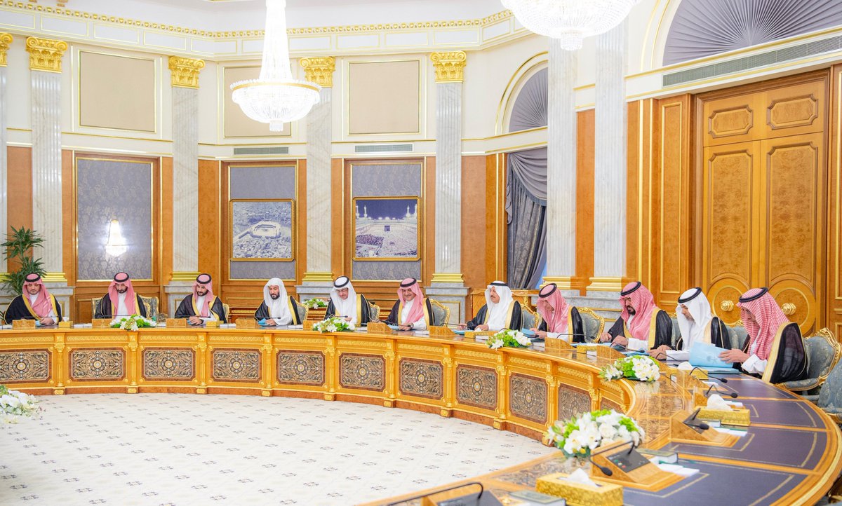 #مجلس_الوزراء: الموافقة على نموذج حوكمة الإستراتيجيات الوطنية.
#واس