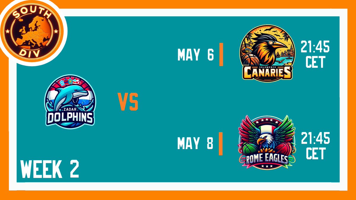 Zadar Dolphins (@zadardolphins) on Twitter photo Tonight at 21:45 we continue playing third round of the <a href="/KW5League/">KW5 EU League</a> against #SalamancaCanaries, this is our lineup for this week:
PG: <a href="/ItzBIade/">๐B โฌ NN ยฅ๐</a>
SG: <a href="/Juure__/">Jure Knezevic</a>
SF: <a href="/xGogaBitadze/">xGogaBitadze</a>
PF: Fico_06
C: <a href="/guleziii/">gulezi</a>
If you want to support us and watch,here is the linkโฌ๏ธ
twitch.tv/gulezi Tonight at 21:45 we continue playing third round of the <a href="/KW5League/">KW5 EU League</a> against #SalamancaCanaries, this is our lineup for this week:
PG: <a href="/ItzBIade/">๐B โฌ NN ยฅ๐</a>
SG: <a href="/Juure__/">Jure Knezevic</a>
SF: <a href="/xGogaBitadze/">xGogaBitadze</a>
PF: Fico_06
C: <a href="/guleziii/">gulezi</a>
If you want to support us and watch,here is the linkโฌ๏ธ
twitch.tv/gulezi