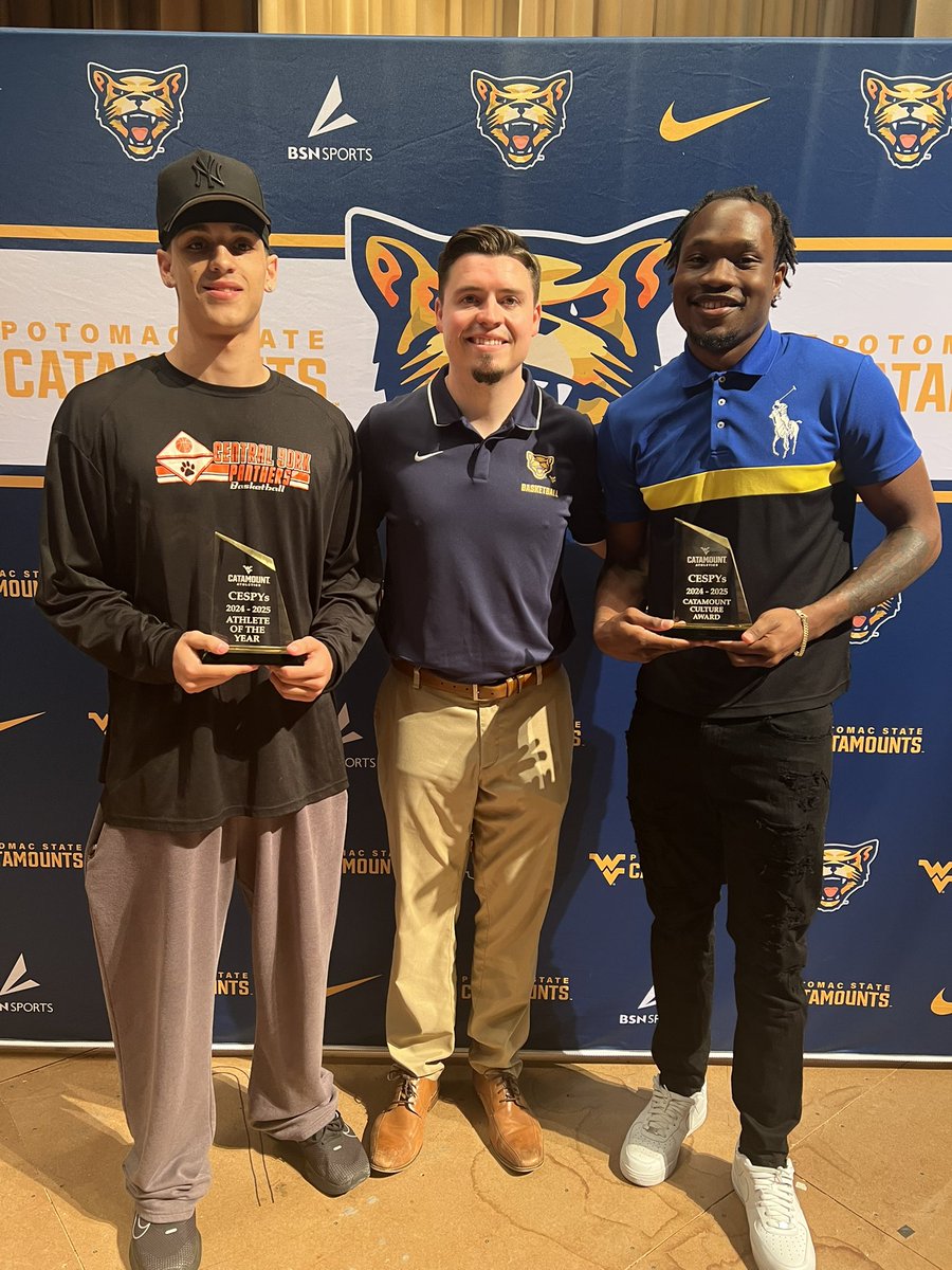 Proud of these two guys for taking home some hardware last night from the CESPYs. 

<a href="/camrenwilkes1/">Cam</a> took home the Athlete of the Year award.

<a href="/Damianthompson_/">Damian Thompson jr</a> took home the Catamount Culture award.