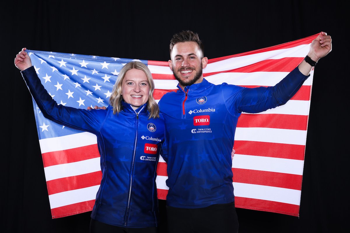 OLYMPIC BOUND

Cory Thiesse &amp; Korey Dropkin are the first curlers officially named to the 2026 U.S. Olympic Team!

They locked in Team USA’s mixed doubles spot with a clutch performance at worlds.

Congratulations CK!

Photo: World Curling