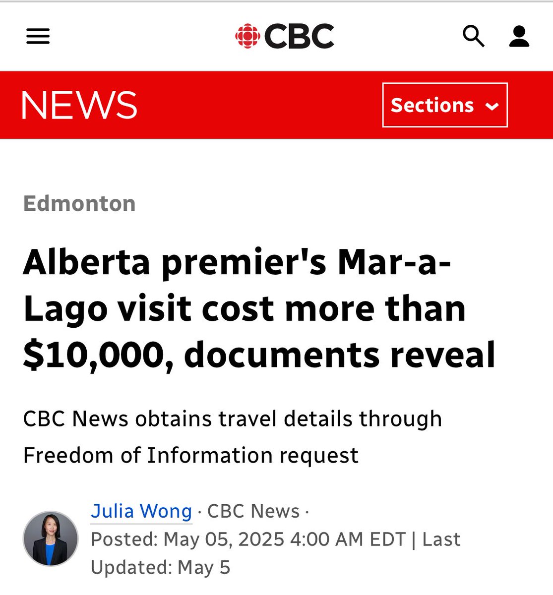 ryangerritsen's tweet image. The Liberals spent $11 billion dollars on “gender studies” overseas but let’s worry about $10 grand.
Our media is only looking to do one thing with this nonsense, make the people they don’t agree with look bad. CBC proving once again they just waste our money.