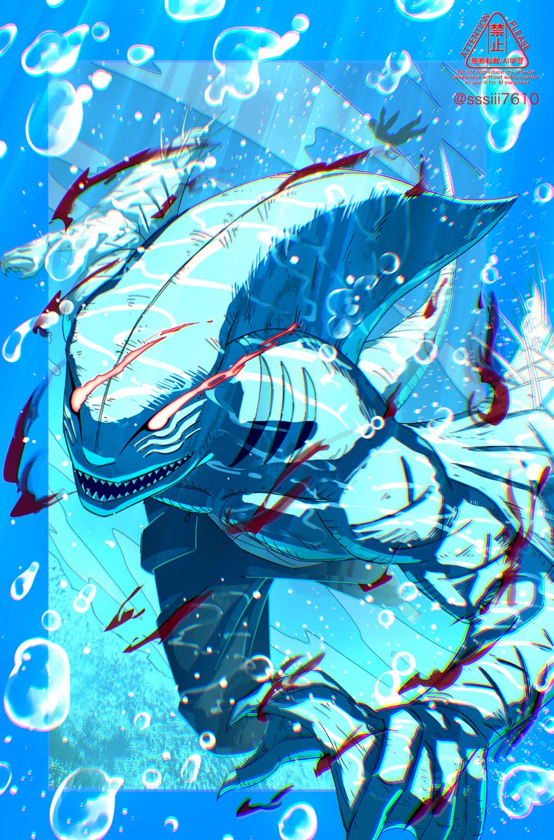 sssiii7610's tweet photo. 鬼鮫 https://t.co/X8C6QRXFx8