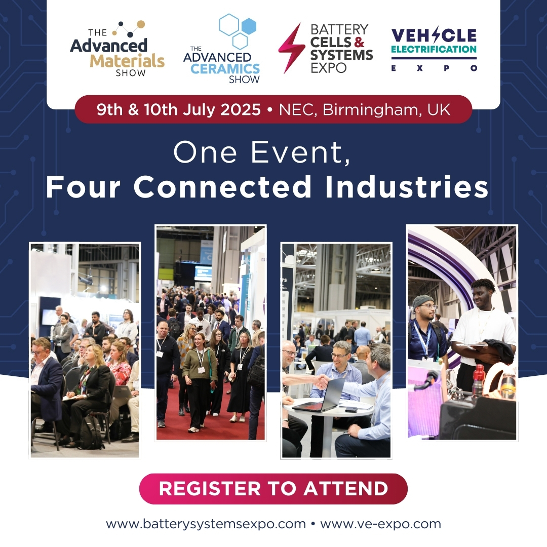 Join four connected industries at the UK's largest showcase dedicated to advanced technology and innovation, taking place 9th &amp; 10th July at The NEC, Birmingham, UK✨

🔗 Register to attend and join leading companies: lnkd.in/eCrZqF7H

#BCS25 #VEX25