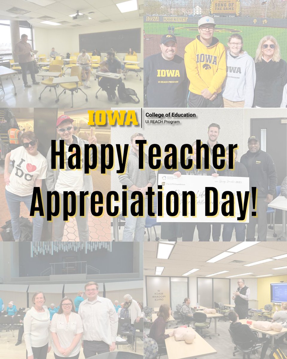 It's Teacher Appreciation Day! Here at REACH, our educators go above and beyond to teach classes, provide support, and create opportunities for every student to grow. Let's show them some appreciation today!